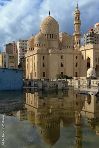 Naklejka na drzwi Moschee in Alexandria in Ägypten 