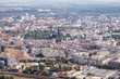 aerial view of the city suburbs