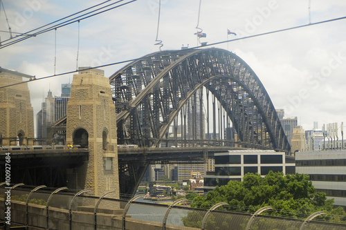 Plakat na papierze fotorealistycznym Sydney Harbour Bridge
