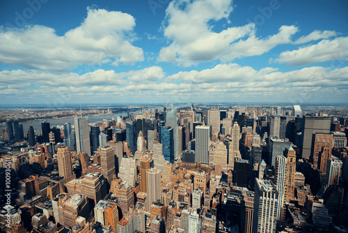 Nowoczesny obraz na płótnie New York City skyscrapers