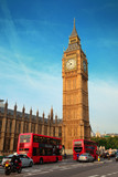 Fototapeta Big Ben - London Street