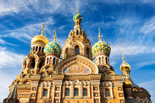 Church Of The Resurrection Of Christ (Saviour On Spilled Blood), St Petersburg , Russia