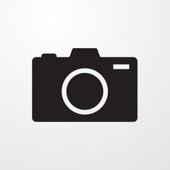 Sticker - Camera icon for web and mobile