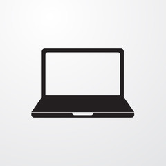 laptop sign icon