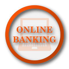 Wall Mural - Online banking icon