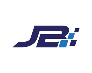 JB digital letter logo