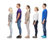 © Syda Productions - group of people from side