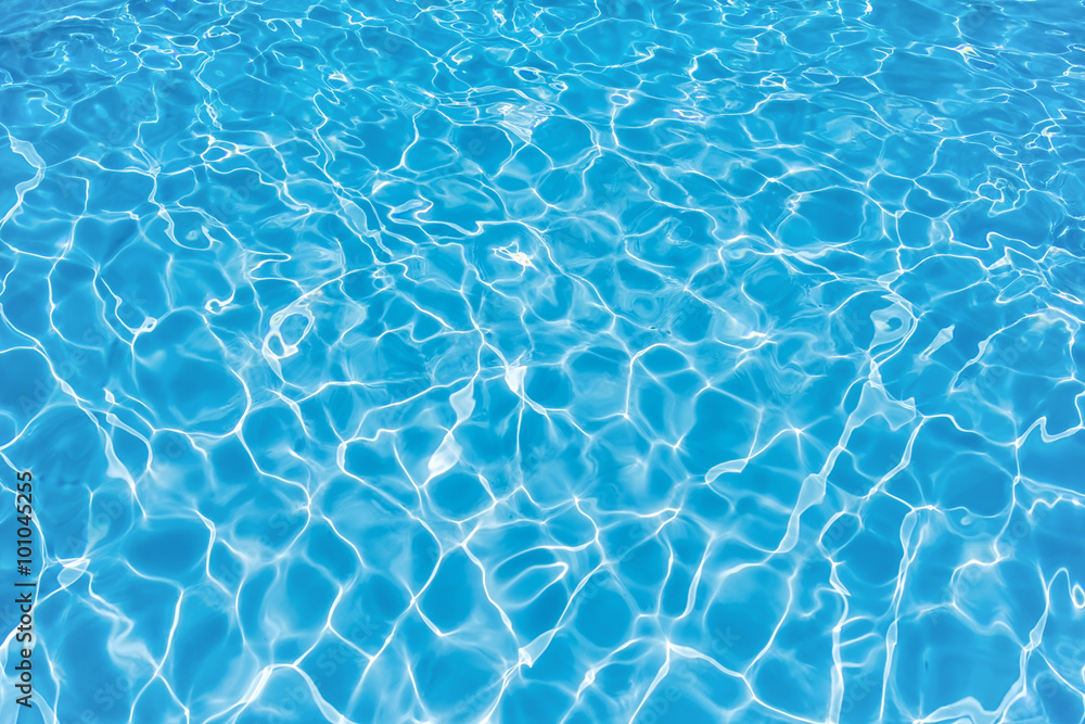 Water in swimming pool - obrazy, fototapety, plakaty 