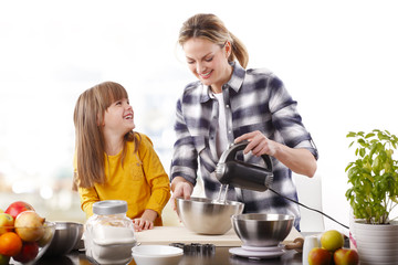 Wall Mural - Cooking together