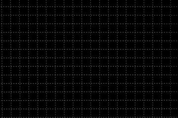 Black Plastic Board With Dotted Line Like As Graph Paper