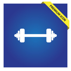 Wall Mural - Barbell sign icon