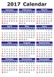 calendar 2017. 2017 calendar