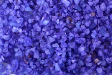 Sea Purple Salt In The Form Of Texture Background