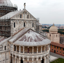 Pisa Cathedral From Above
