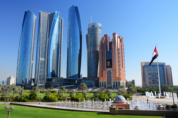 Skyscrapers of Abu-Dhabi