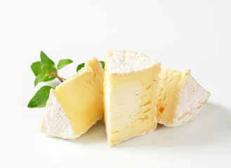 Canvas Print - Chaource cheese