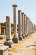  in  perge old construction   the column  and  roman