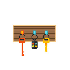 Poster - Keys flat icon