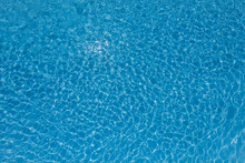 Detail Rippled Wave In Swimming Pool