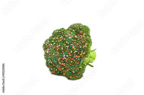 500px x 334px - broccoli sprinkled with colorful sugar sprinkles. Fancy a dish of ...