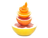 Fototapeta  -  Pomelo, grapefruit, orange, tangerine