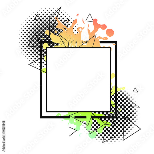 Colorful Creative Quote Template Hand Painted Print Design Buy