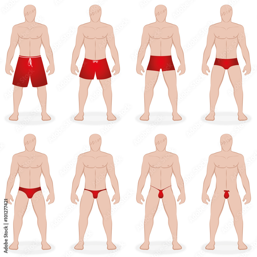 Types of men's swim trunks shop