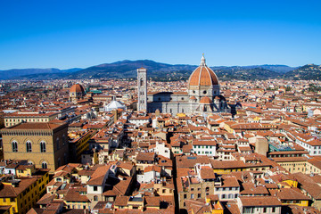 Sticker - Florence Panorama in Tuscany, Italy