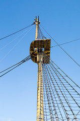 Wall Mural - old sailboat