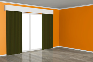 Poster - Empty Room with Window