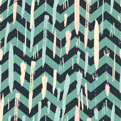 Aufkleber - Scandinavian seamless pattern