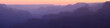 Grand Canyon Sunset Silhouette Panorama