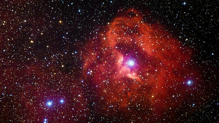 Wall Mural - space nebula. elements of this image furnished by nasa