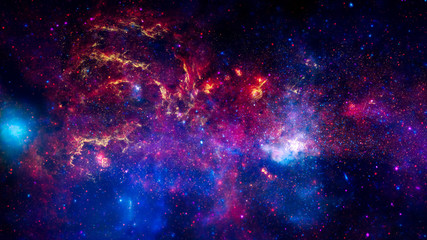 Wall Mural - space nebula. elements of this image furnished by nasa