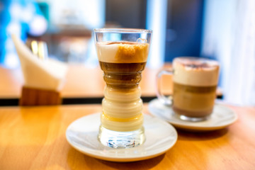 Traditioanl canarian coffee barraquito