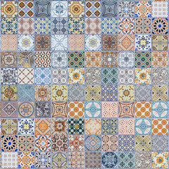 Naklejka na meble ceramic tiles patterns from Portugal.