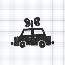 Simple Doodle Of A Clockwork Car
