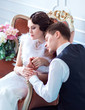 жених и невеста,искренние чувства ,праздник для двоих,свадьба в ретро стиле