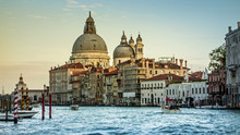 Gran Canale Und Santa Maria Della Salute, Venedig 
