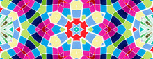 Kaleidoscope Color As Background