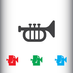 Poster - Trumpet icon