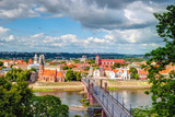 Fototapeta  - Skyline of Kaunas, Lithuania