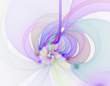 Abstract Fractal Image