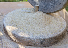 The Ancient Stone Hand Grain Mill
