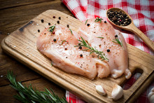 Chicken Fillet With Spices And Rosemary