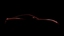 Red Sports Car Silhouette