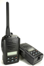 Portable Walkie-talkie Isolated On A White Background
