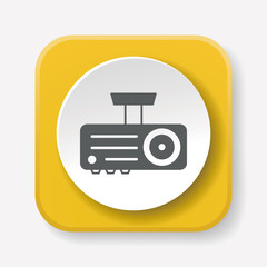 Sticker - video player icon