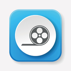 Sticker - video tape icon