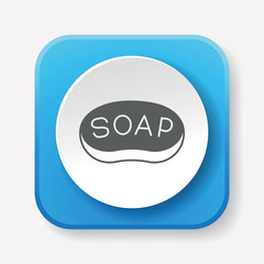 Wall Mural - soap icon